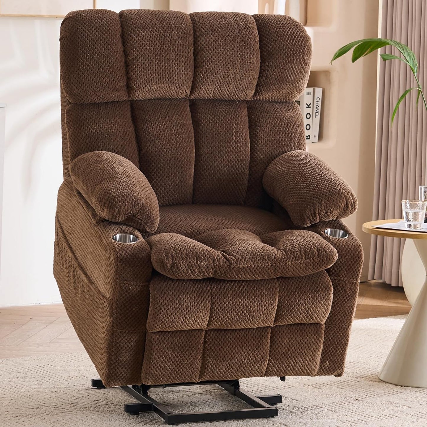 Zuacs Dual Motor Recliner: Lift, Heat & Massage!