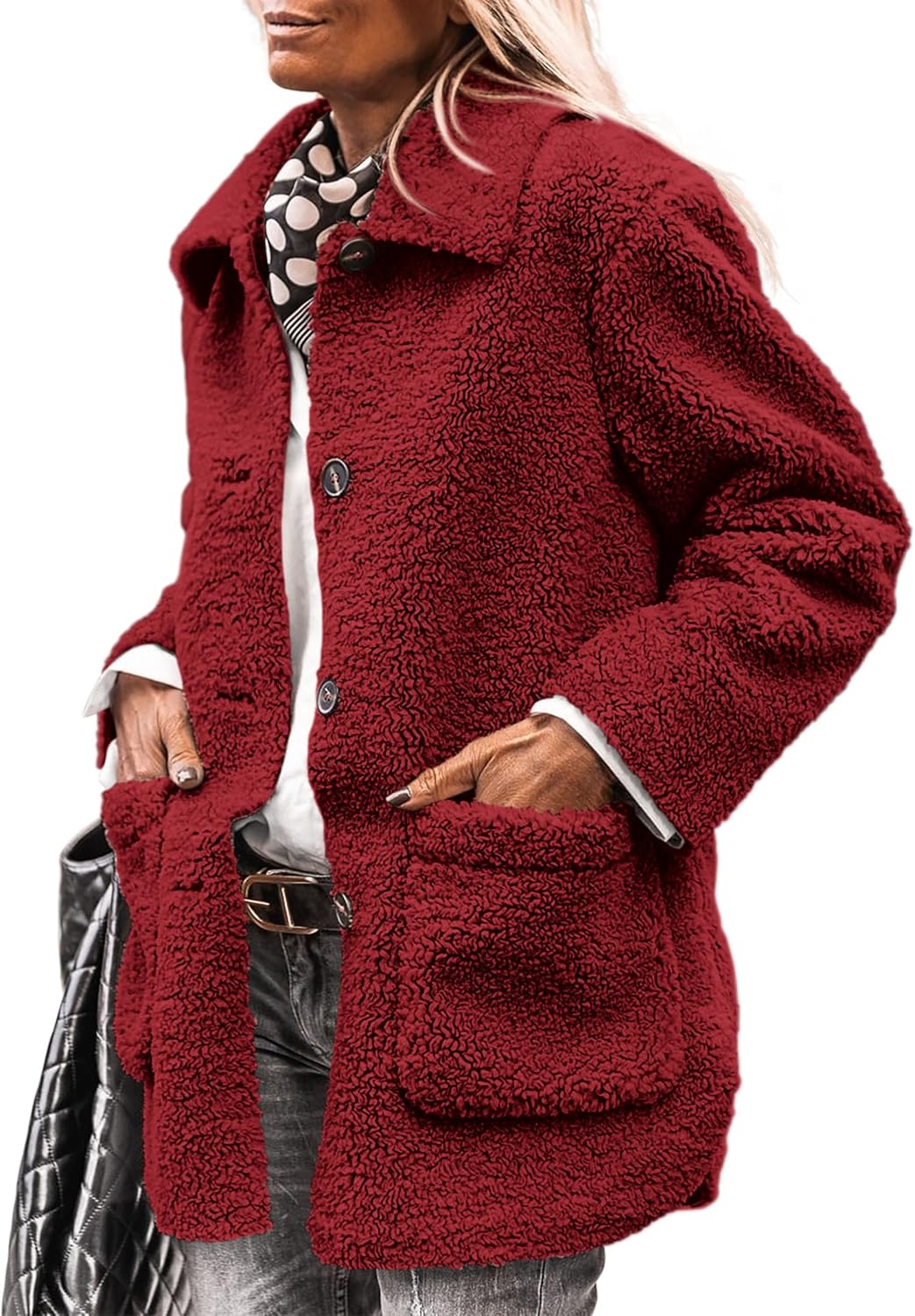 PRETTYGARDEN Women's Winter Faux Fur Coats for Cozy Style