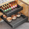 Pull out Cabinet Organizer 21in Deep 20in Wide - Slide Out Shelves