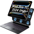 HOU iPad Pro 11 Inch Case with Keyboard and Click-Anywhere Trackpad