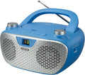 JENSEN CD-485 Portable CD Player with AM/FM Radio - Easy Use