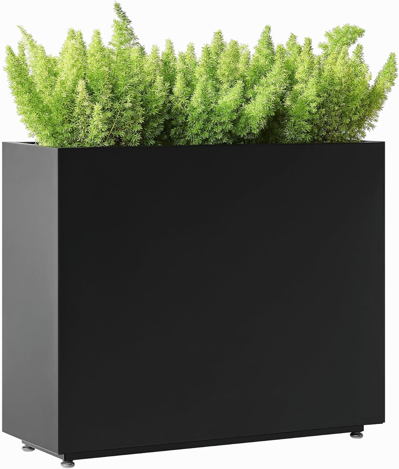 Tall & Long Metal Divider Planter for Garden and Patio Use