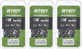 8TEN Full Chisel Chainsaw Chain 18 in.050 3/8 62DL - Value Pack