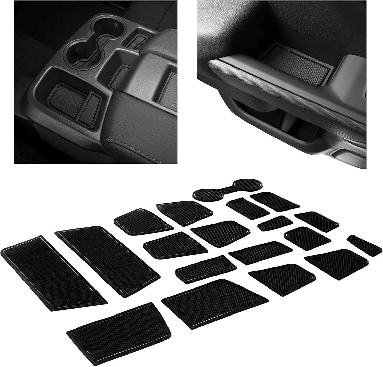 CupHolderHero Custom Interior NonSlip Mats for Chevy Silverado