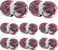 Tie Dye Chunky Chenille Yarn for Crocheting & Knitting - Soft Plush