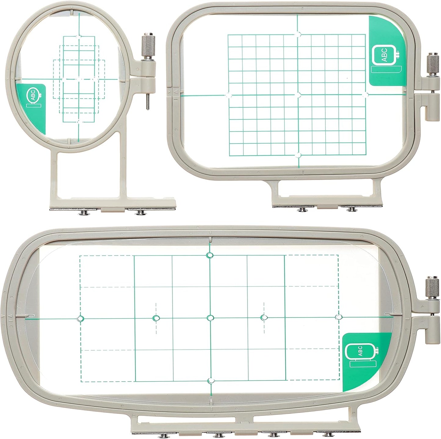 3-in-1 Embroidery Hoop Set for Brother & BabyLock