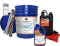 Chromex Tankless Water Heater Flush Kit - 12 ft Hoses & Pump