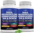 DHEA Supplement Capsules with Pregnenolone & DIM - Hormone Support