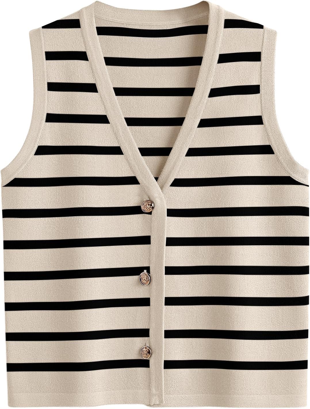 Stylish Striped Vest Tops for Women - Perfect for Fall Outfits