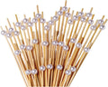 Fancy White Pearl Cocktail Picks - 100PCS