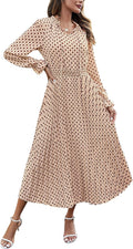 Elegant Flowy Midi Dress for Women by PRETTYGARDEN