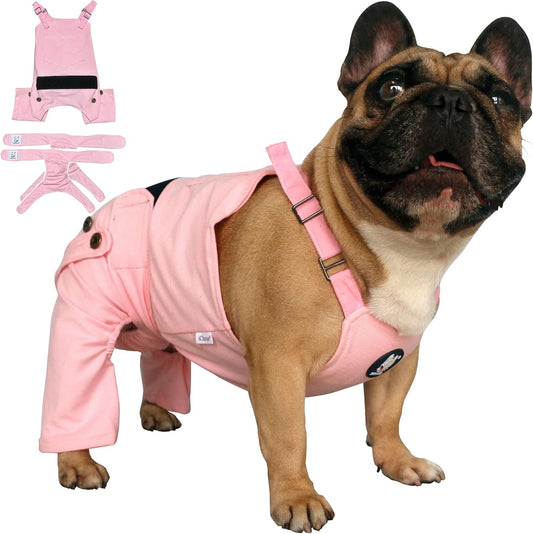 iChoue Suspenders for Female Dogs in Heat - Small & 2 Diapers