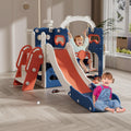 Toddler Slide and Swing Set for Ages 2-5 - 6-in-1 Playset