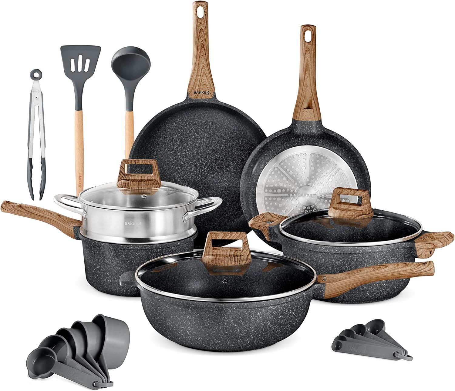 Bakken-Swiss 14-Piece Kitchen Cookware Set for Every Cook