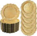 Reef Gold Charger Plates Set of 50 - Elegant Wedding Decor