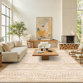 Miukiki 9x12 Area Rug for Living Room - Soft & Washable