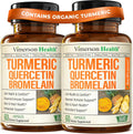 Quercetin with Bromelain Turmeric Curcumin Supplement - Allergy