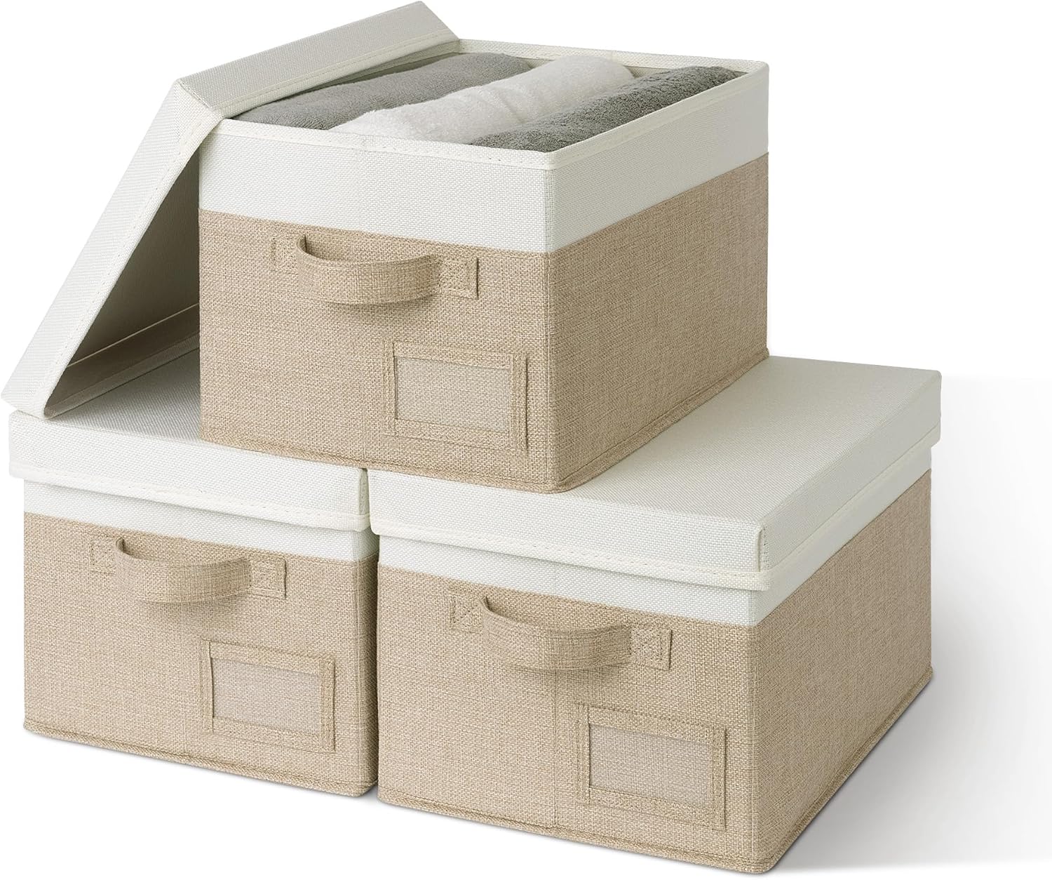 GRANNY SAYS Storage Basket with Lid for Stylish Organization