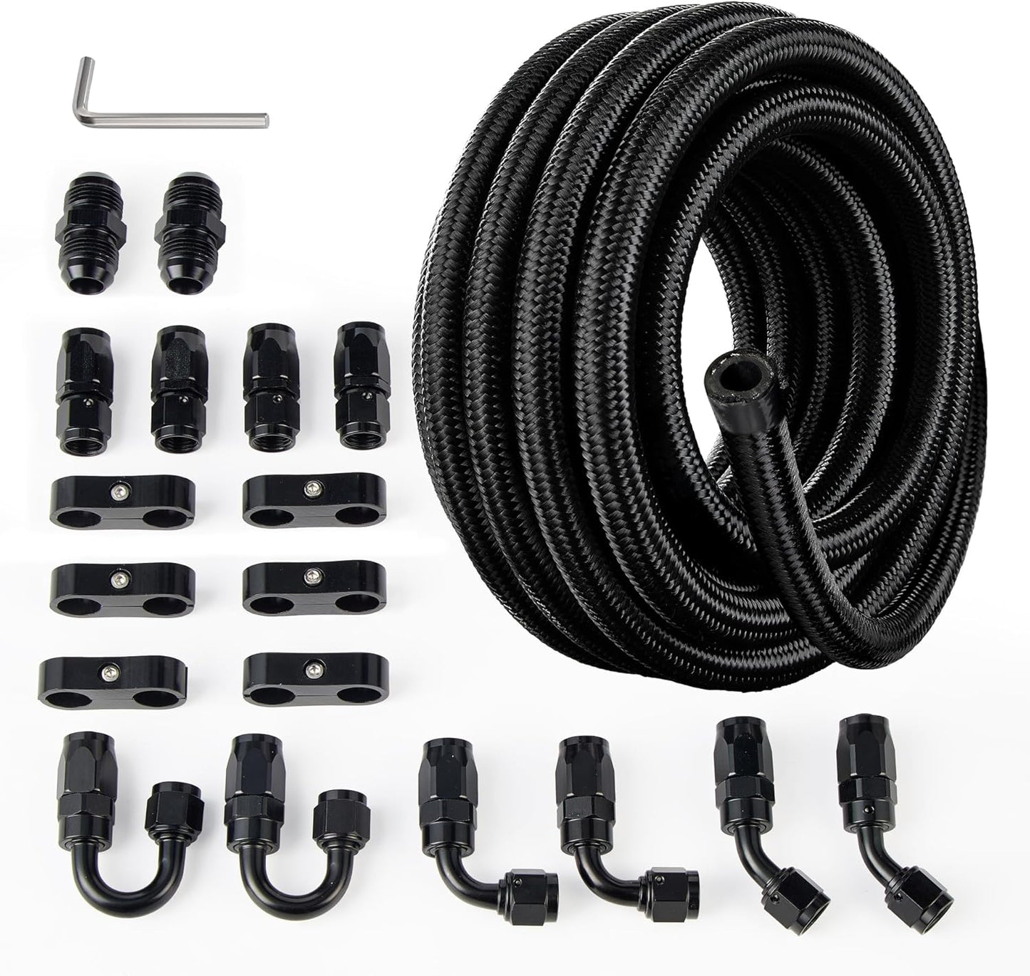 8AN Fuel Line Kit for Versatile Applications and Durability