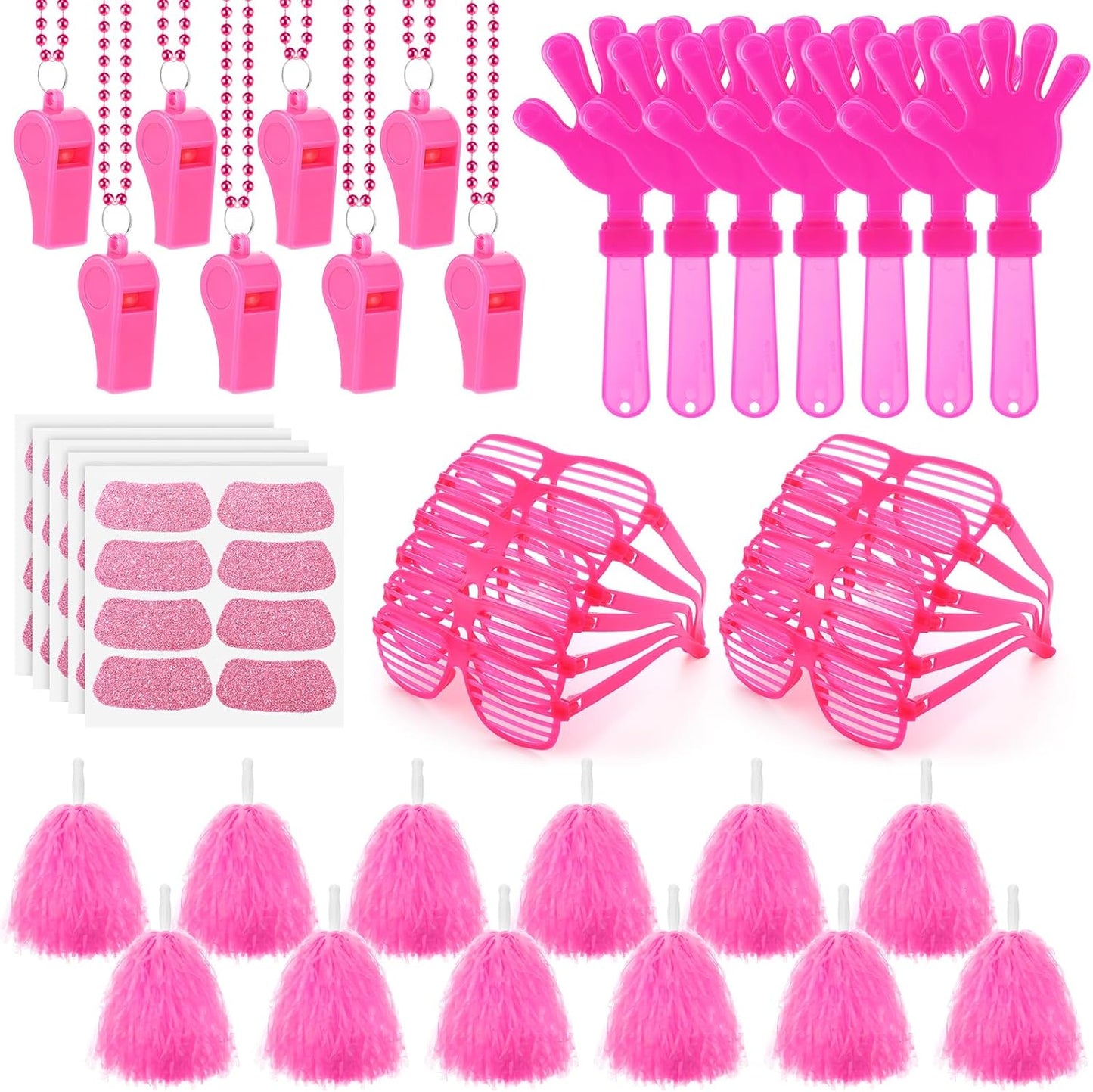 148 Pcs School Spirit Items for Team Spirit Week Activities
