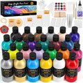 Nicpro 24 Colors Acrylic Pour Paint Kit - Ready to Pour 8.45oz Bottles