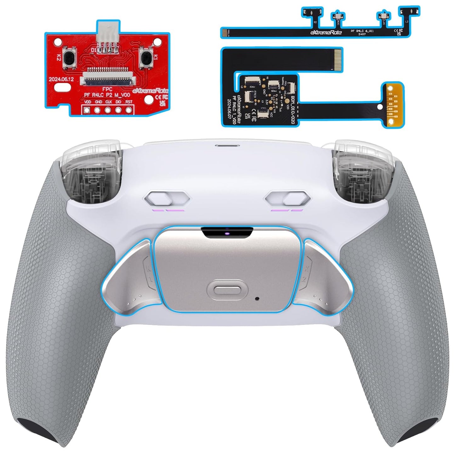 eXtremeRate RISE Plus MAX RMB Back Paddles Kit for PS5 Controller