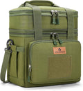 Tactical Lunch Bag Large Expandable Cooler for Men - 15L Capacity
