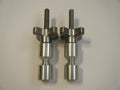 Davis 1ft Aluminium Two Hole Pin with Quick Knobs - Secure Locking