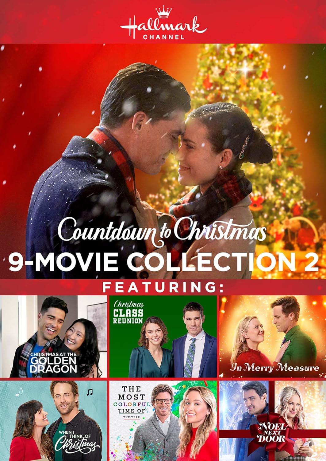 Hallmark Countdown to Christmas 9-Movie Collection for Holiday Cheer