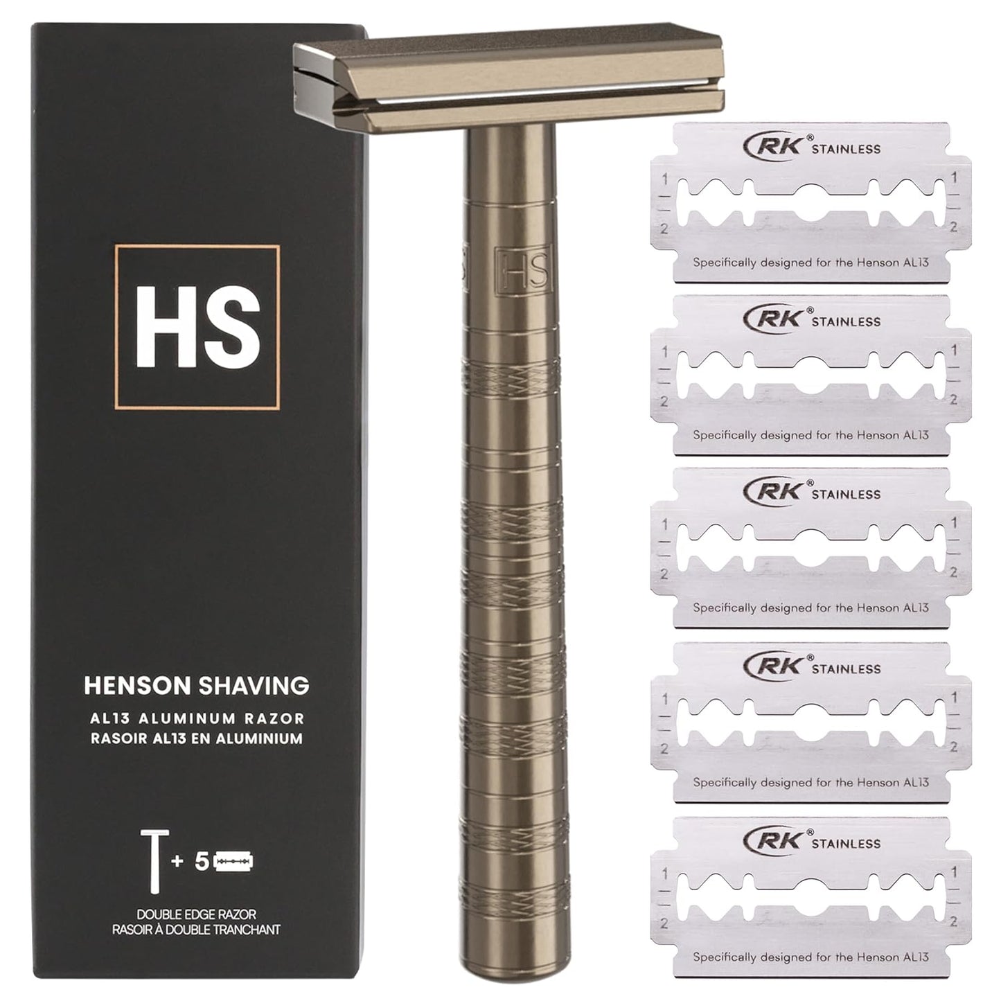 Henson Shaving Razor - Precision Double Edge Safety Razor