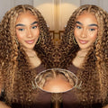 Glueless Deep Wave Human Hair Wig 5x5 HD Closure - Ready to Wear