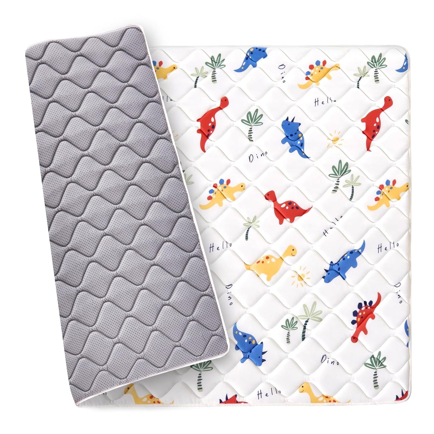 Thick Cushioned Baby Play Mat - 59 x 59 - Odorless & Non-Slip