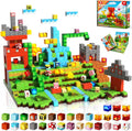 Magnetic Blocks 200pcs with Light Blocks - Glowing STEM Set