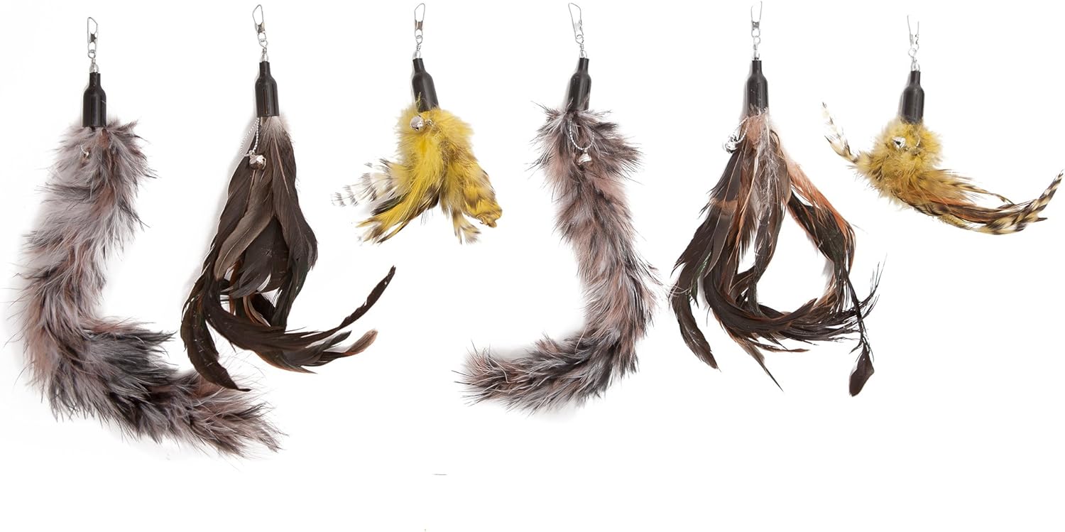 Revitalize Your Cat's Toy with Feather Refills