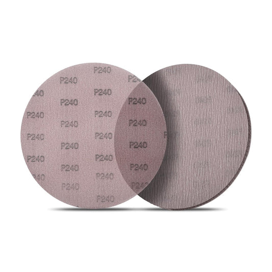 240 Grit Mesh Sanding Discs: Dust-Free Polishing