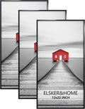 12x22 Poster Frame 3 Pack Black - Lightweight Sturdy Wall Frames