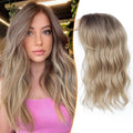 PANEWAY Hair Topper 16 in Wavy Clip-In Topper - Natural Volume Boost