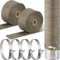 Fireproof Basalt Fiber Pipe Wrap - Heat Resistant Insulation