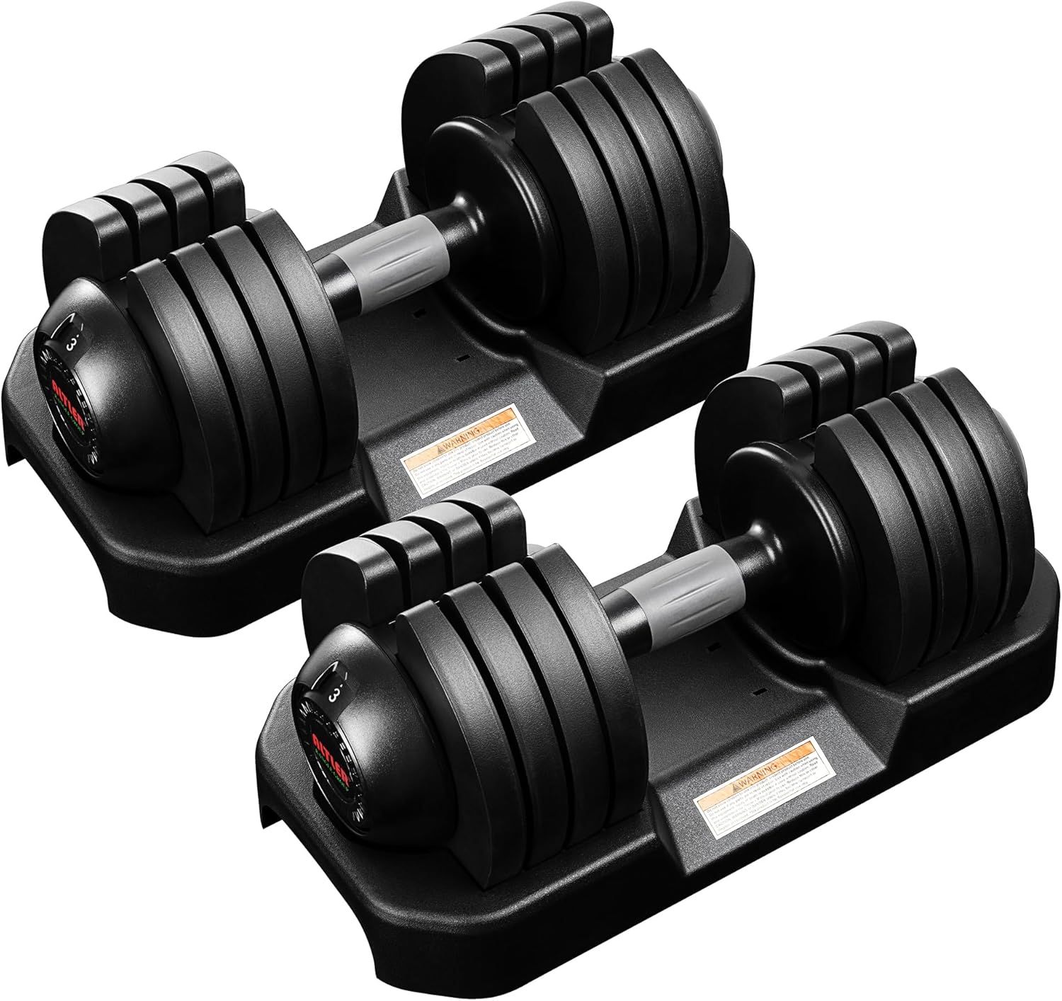52LBS Adjustable Dumbbells Set for Safe Customizable Training