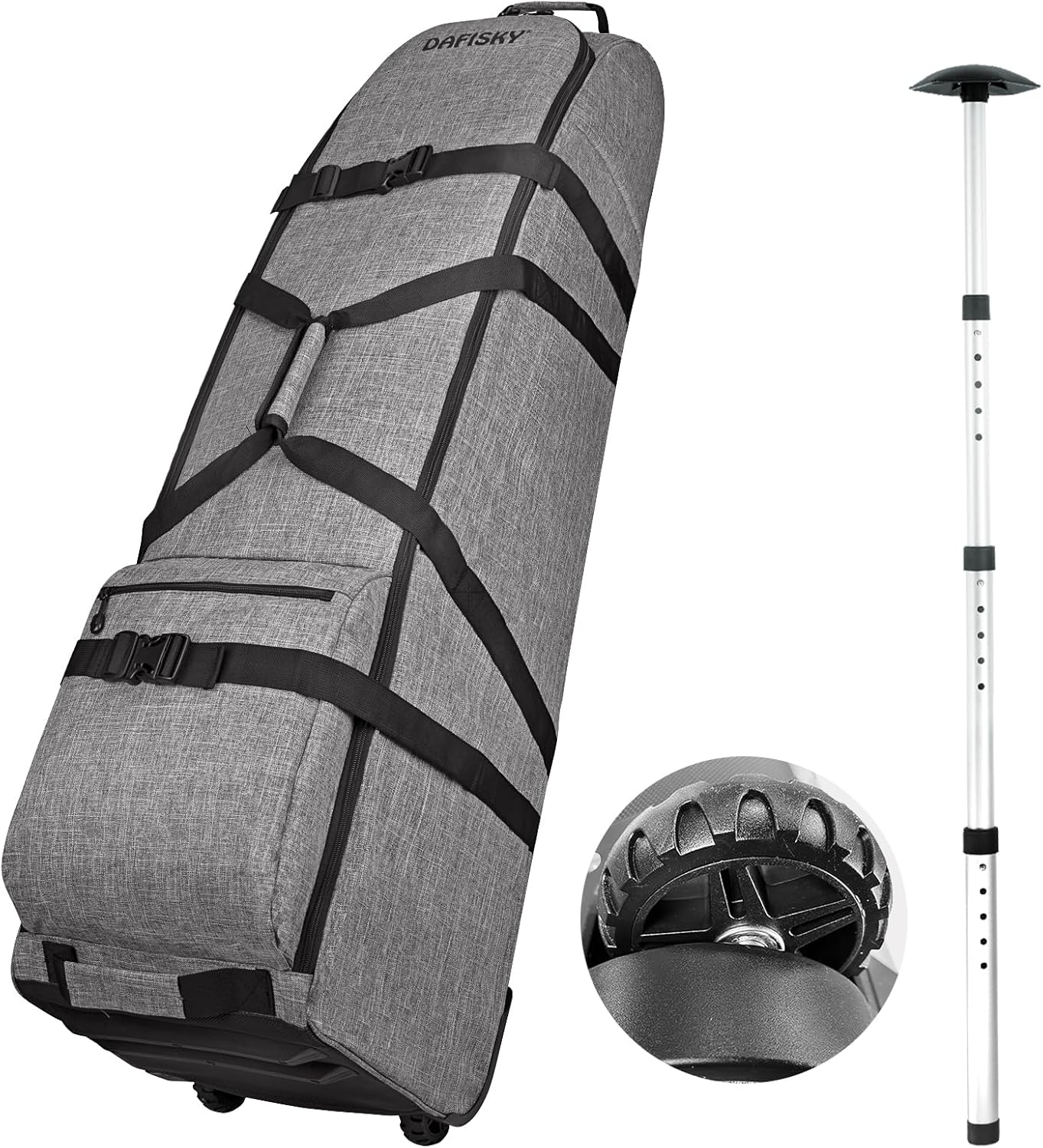 Protect Golf Clubs on the Go with DAFISKY Travel Bag!
