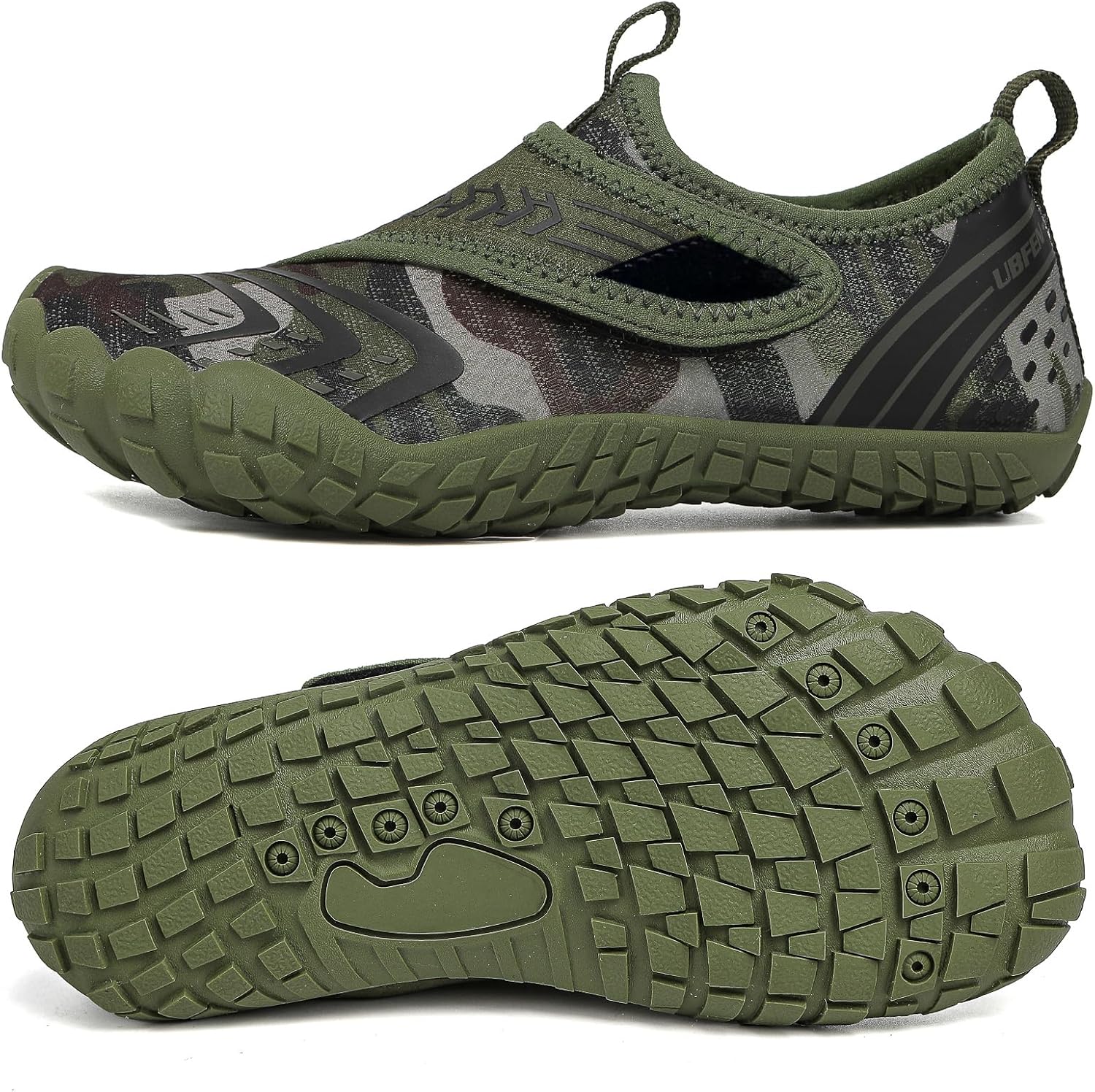 UBFEN Water Shoes for Kids - Quick Dry Aqua Socks for Fun