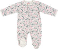 Magnetic Baby Footie Pajamas 100% Organic Cotton - Easy Magnetic one