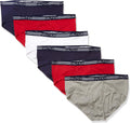 Nautica Men's 6 Pack Classic Cotton Fly Front Briefs - Comfortable