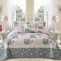 BEDIFANY French Style King Size Quilt Set for Farmhouse Decor
