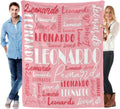 Personalized Flannel Blanket Throw for Adults and Kids Cozy Comfort