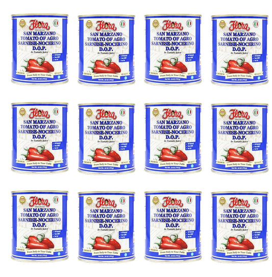 Flora Foods Tomatoes San Marzano DOP - Authentic Italian Flavor