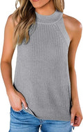 SySea Womens Summer Loose Knit Sleeveless Halter Neck Tops