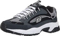 Skechers Men's Stamina Cutback Oxford - Comfortable Memory Foam Road