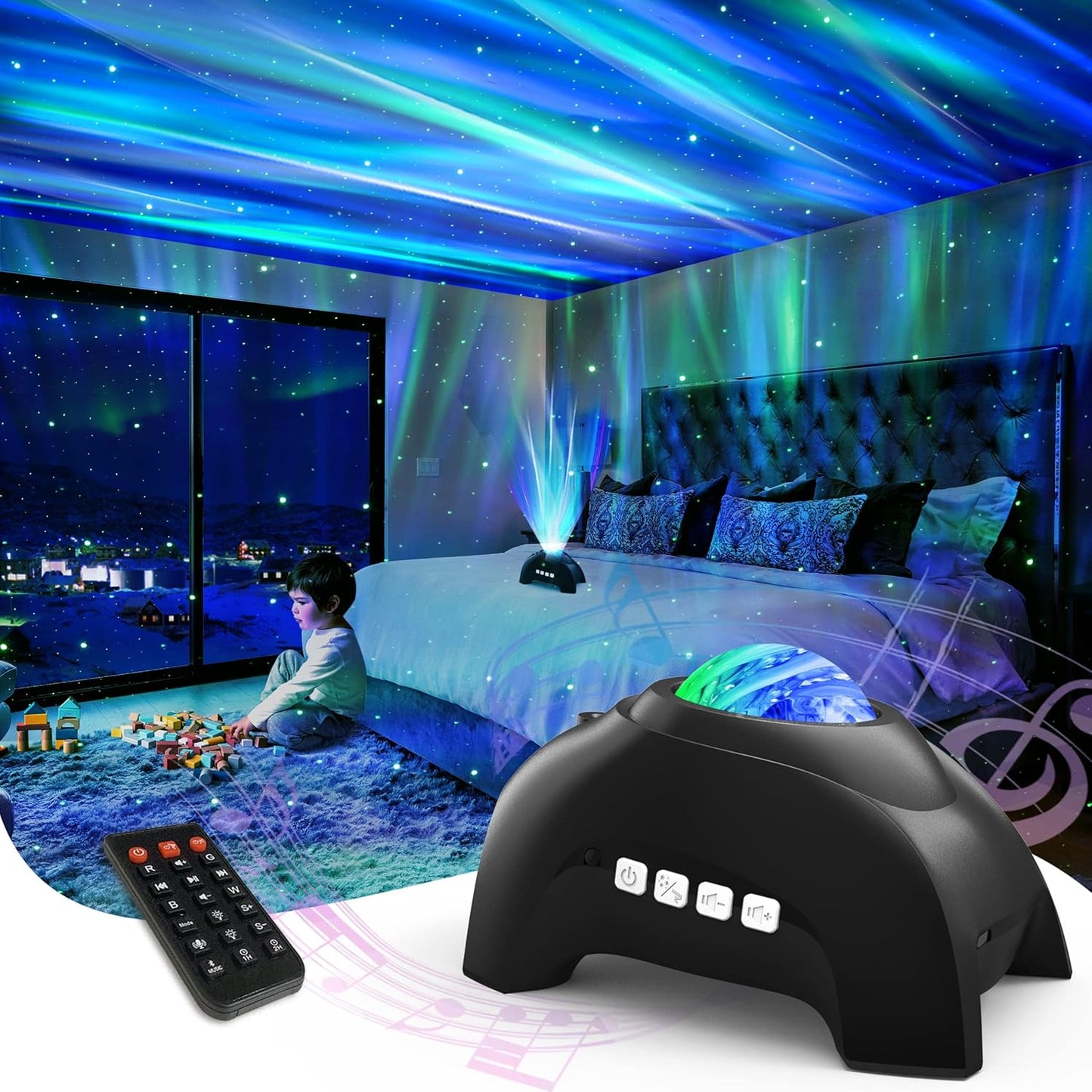 Transform Any Room with Northern Lights Magic!