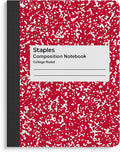 Composition Notebook 7.5 in x 9.75 in College Ruled 3-Pack - Durable